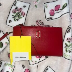 Marc Jacobs Bold Red Wristlet